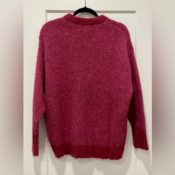 NWT Banana Republic Petite Small Andi Oversized Alpaca Wool Sweater - Picture 2 of 3